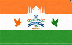 26 January, Republic Day, honour the date on which the Constitution of India came into effect